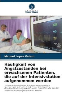 bokomslag Hufigkeit von Angstzustnden bei erwachsenen Patienten, die auf der Intensivstation aufgenommen werden