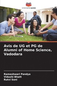 bokomslag Avis de UG et PG de Alumni of Home Science, Vadodara