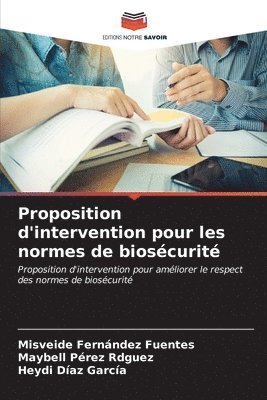 bokomslag Proposition d'intervention pour les normes de bioscurit