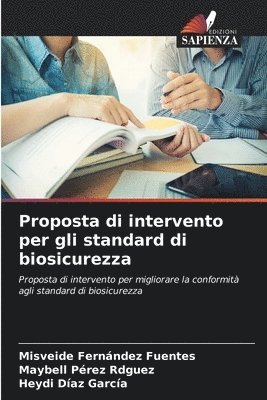 bokomslag Proposta di intervento per gli standard di biosicurezza