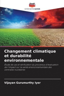 Changement climatique et durabilit environnementale 1