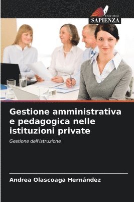 bokomslag Gestione amministrativa e pedagogica nelle istituzioni private
