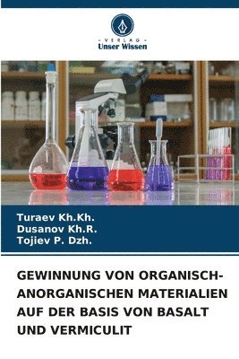 bokomslag Gewinnung Von Organisch-Anorganischen Materialien Auf Der Basis Von Basalt Und Vermiculit