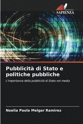 bokomslag Pubblicit di Stato e politiche pubbliche