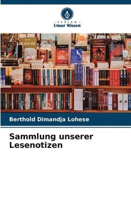 bokomslag Sammlung unserer Lesenotizen