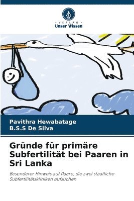 bokomslag Grnde fr primre Subfertilitt bei Paaren in Sri Lanka