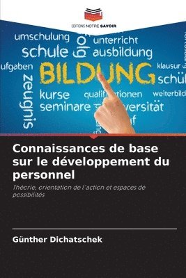 bokomslag Connaissances de base sur le dveloppement du personnel