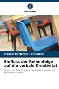 bokomslag Einfluss der Reihenfolge auf die verbale Kreativitt