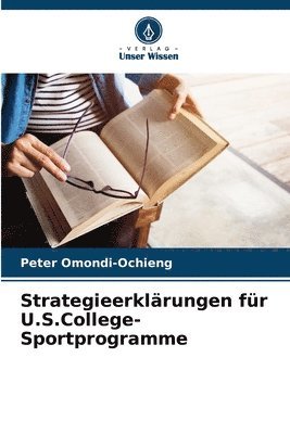 bokomslag Strategieerklrungen fr U.S.College-Sportprogramme