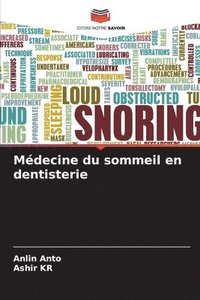 bokomslag Mdecine du sommeil en dentisterie