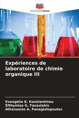 Expriences de laboratoire de chimie organique III 1