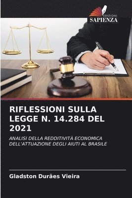 bokomslag Riflessioni Sulla Legge N. 14.284 del 2021