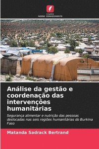 bokomslag Anlise da gesto e coordenao das intervenes humanitrias