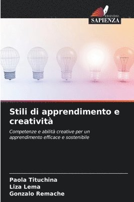 bokomslag Stili di apprendimento e creativit