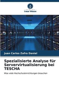 bokomslag Spezialisierte Analyse fr Servervirtualisierung bei TESCHA