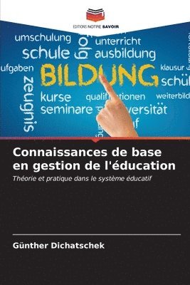 bokomslag Connaissances de base en gestion de l'ducation