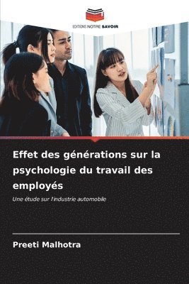 bokomslag Effet des gnrations sur la psychologie du travail des employs