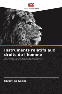 bokomslag Instruments relatifs aux droits de l'homme