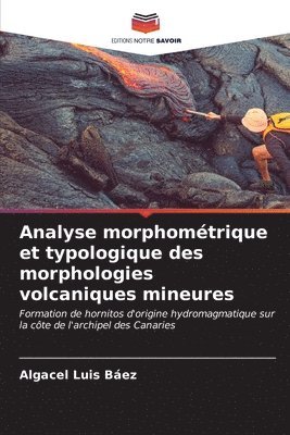 Analyse morphomtrique et typologique des morphologies volcaniques mineures 1