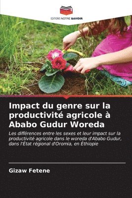 Impact du genre sur la productivit agricole  Ababo Gudur Woreda 1