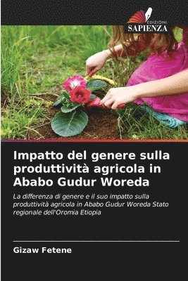 Impatto del genere sulla produttivit agricola in Ababo Gudur Woreda 1
