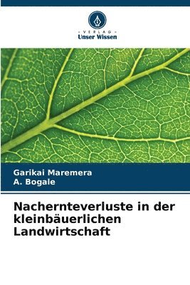 bokomslag Nachernteverluste in der kleinbuerlichen Landwirtschaft