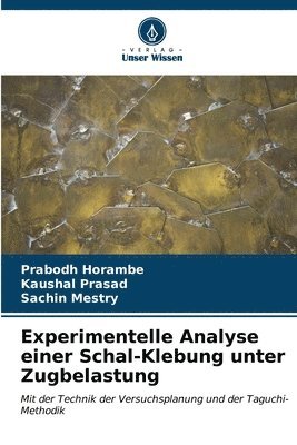 bokomslag Experimentelle Analyse einer Schal-Klebung unter Zugbelastung