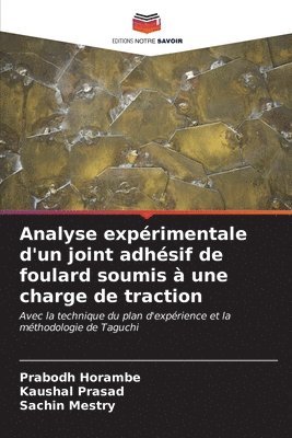 Analyse exprimentale d'un joint adhsif de foulard soumis  une charge de traction 1