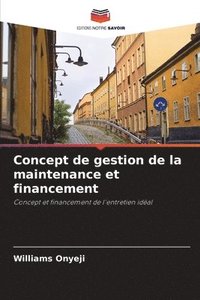 bokomslag Concept de gestion de la maintenance et financement