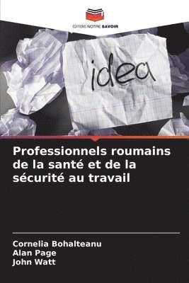 bokomslag Professionnels roumains de la sant et de la scurit au travail