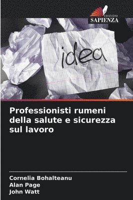 bokomslag Professionisti rumeni della salute e sicurezza sul lavoro