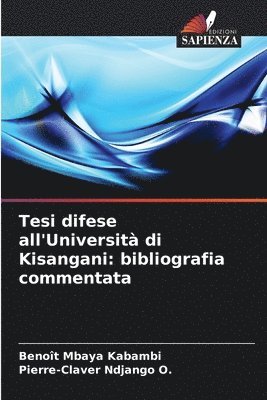 bokomslag Tesi difese all'Universit di Kisangani