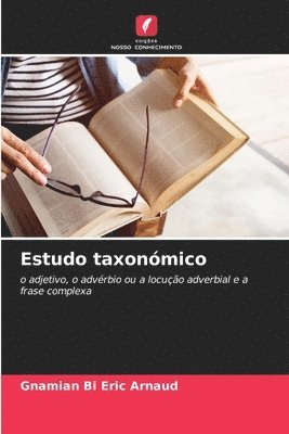 Estudo taxonmico 1