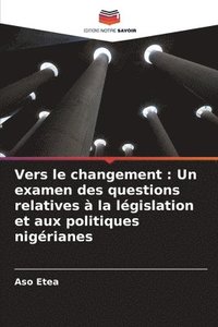 bokomslag Vers le changement