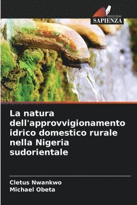 La natura dell'approvvigionamento idrico domestico rurale nella Nigeria sudorientale 1