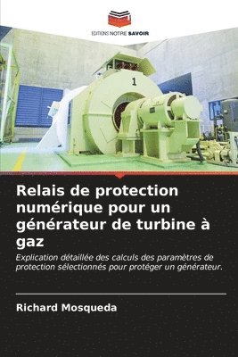 Relais de protection numrique pour un gnrateur de turbine  gaz 1