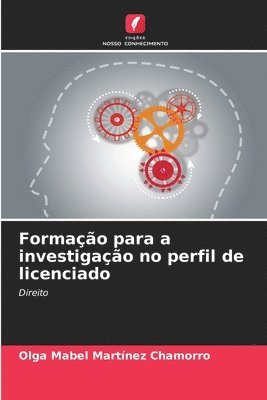 Formao para a investigao no perfil de licenciado 1