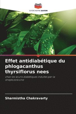 Effet antidiabtique du phlogacanthus thyrsiflorus nees 1