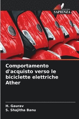 bokomslag Comportamento d'acquisto verso le biciclette elettriche Ather