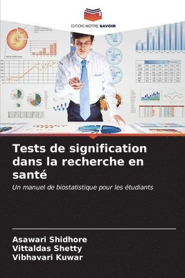 bokomslag Tests de signification dans la recherche en sant