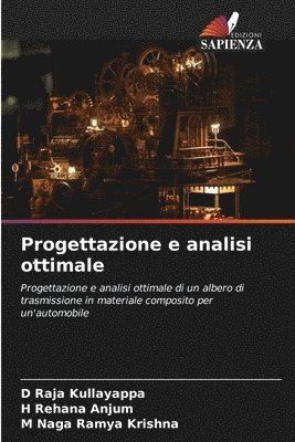 bokomslag Progettazione e analisi ottimale