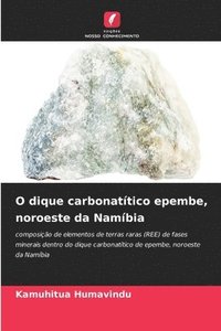 bokomslag O dique carbonattico epembe, noroeste da Nambia