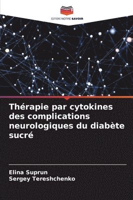 Thrapie par cytokines des complications neurologiques du diabte sucr 1