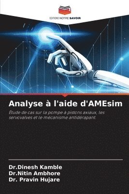 bokomslag Analyse  l'aide d'AMEsim