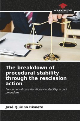 bokomslag The breakdown of procedural stability through the rescission action