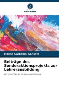 bokomslag Beitrge des Sonderaktionsprojekts zur Lehrerausbildung