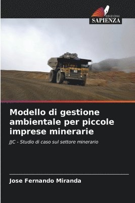 bokomslag Modello di gestione ambientale per piccole imprese minerarie