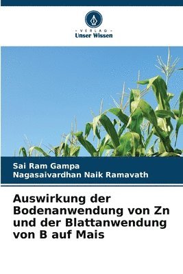 Auswirkung der Bodenanwendung von Zn und der Blattanwendung von B auf Mais 1