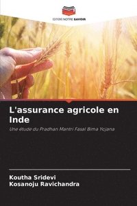 bokomslag L'assurance agricole en Inde
