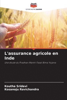 L'assurance agricole en Inde 1